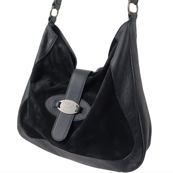 AUTH! Furla large shoulder / crossbody bag - Picture 1 of 15